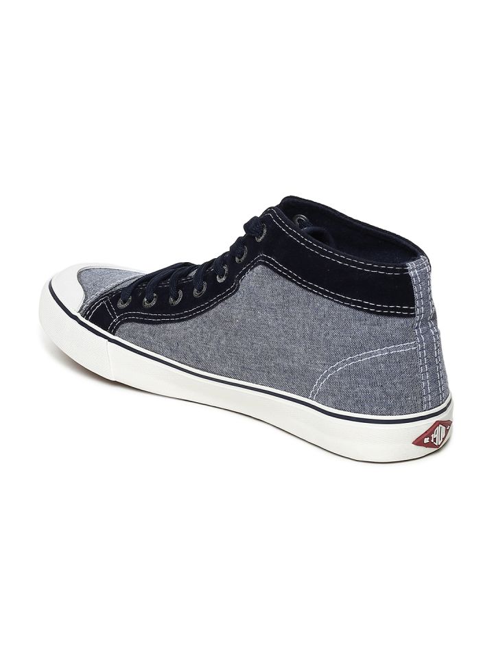 Lee cooper canvas hi top shoes new arrivals