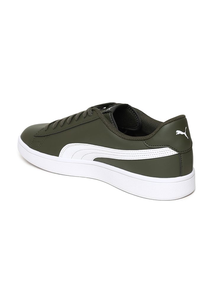Puma smash best sale v2 groen