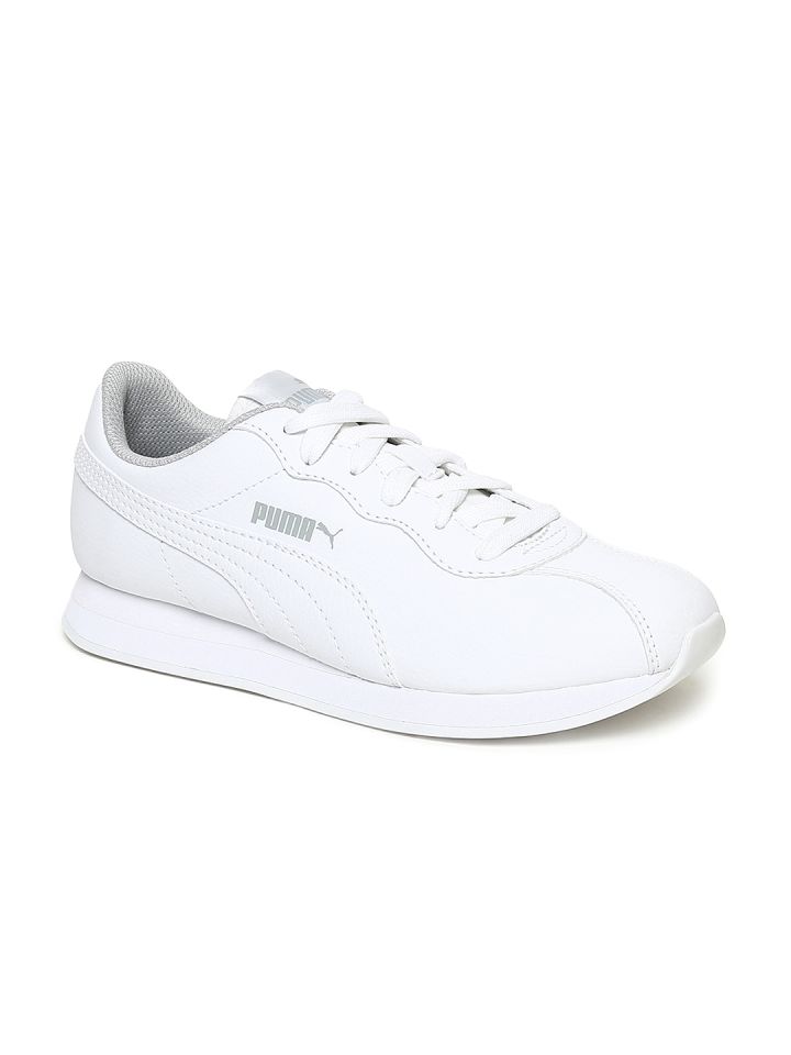 white puma shoes for kids