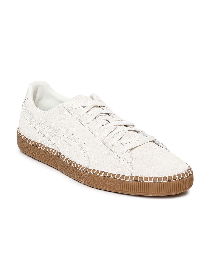 Buy Puma Unisex White Suede Classic 