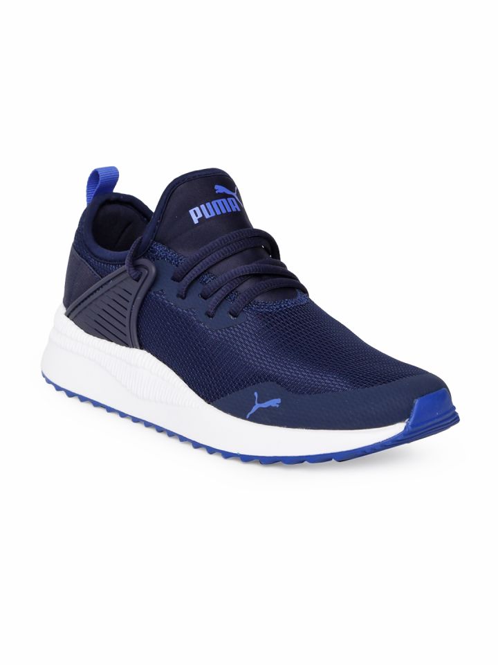 Buy Puma Kids Navy Blue Pacer Next Cage Jr Sneakers Casual Shoes