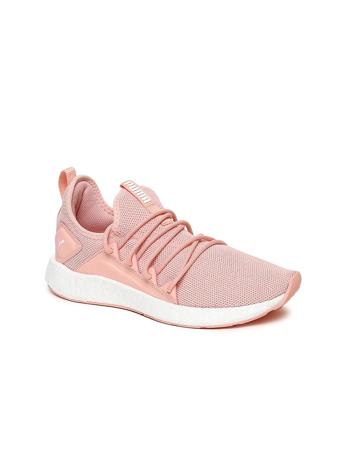 peach puma shoes