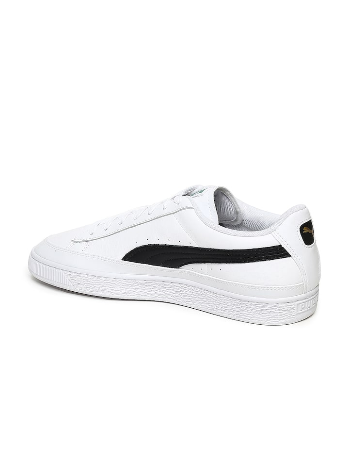 Puma Skater Shoes white-light grey themed print casual look Shoes Sneakers Skater Shoes 