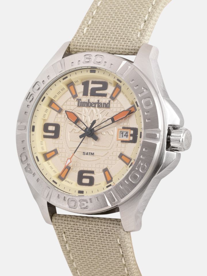Timberland Men Beige Analogue Watch TBL.14643JS 07