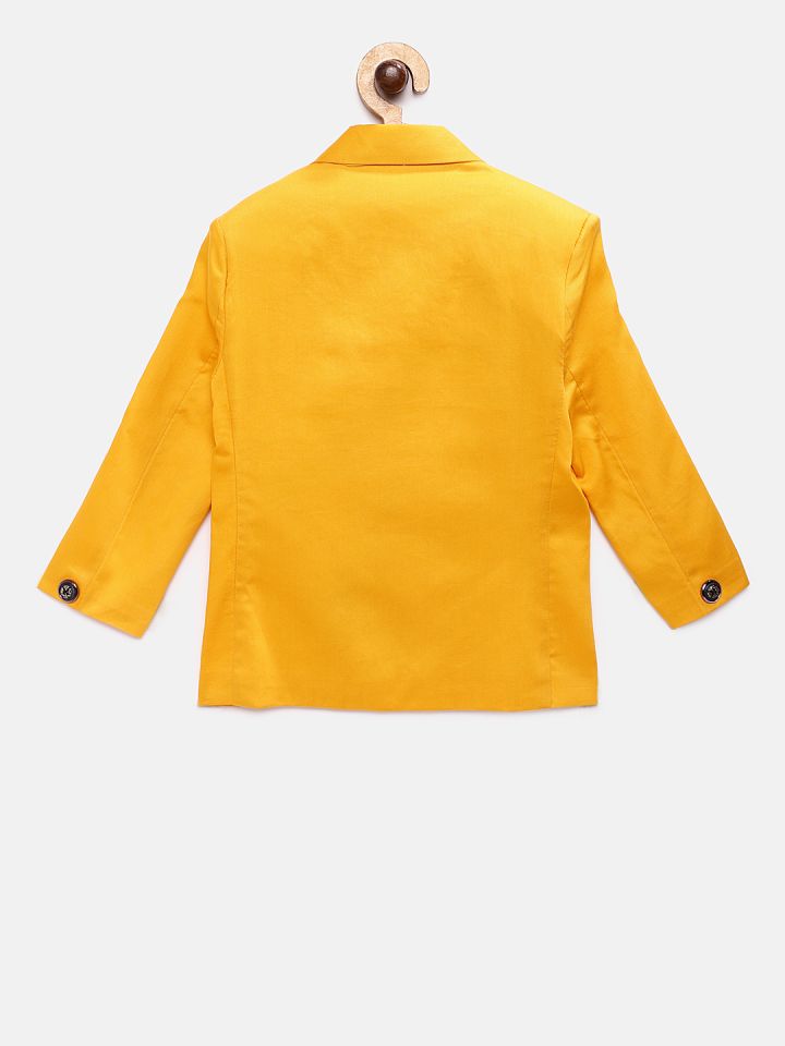 Yellow blazer cheap for boys