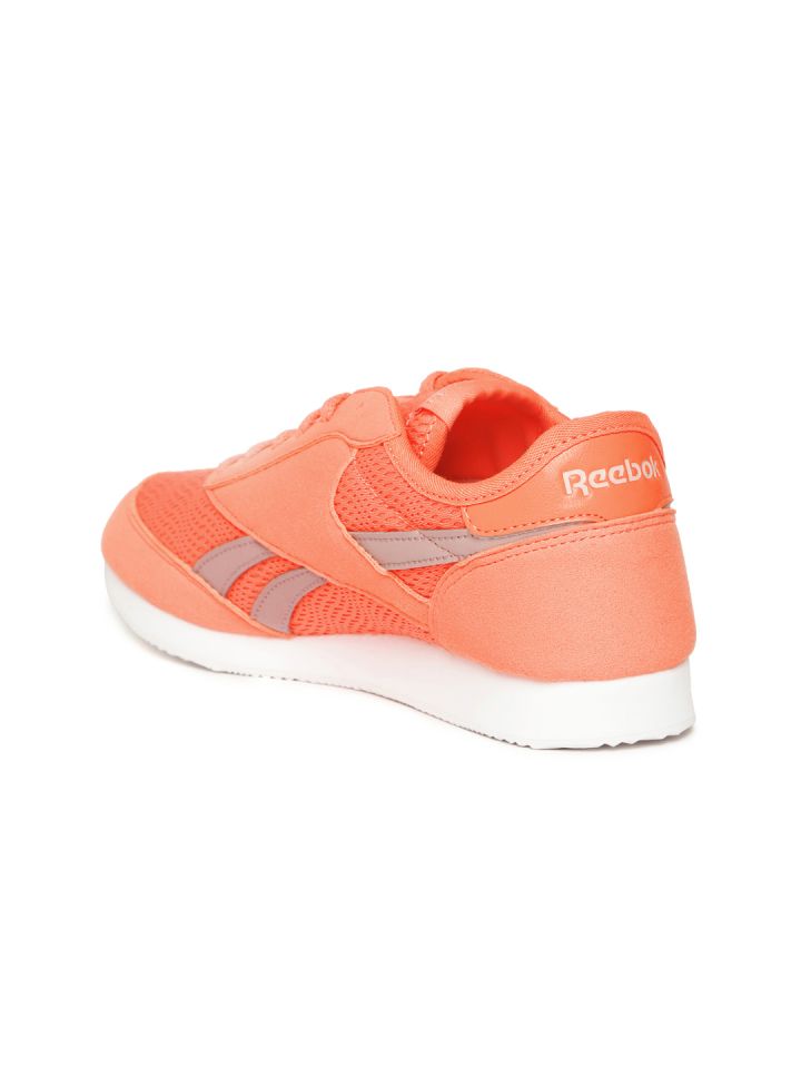 Orange reebok trainers store