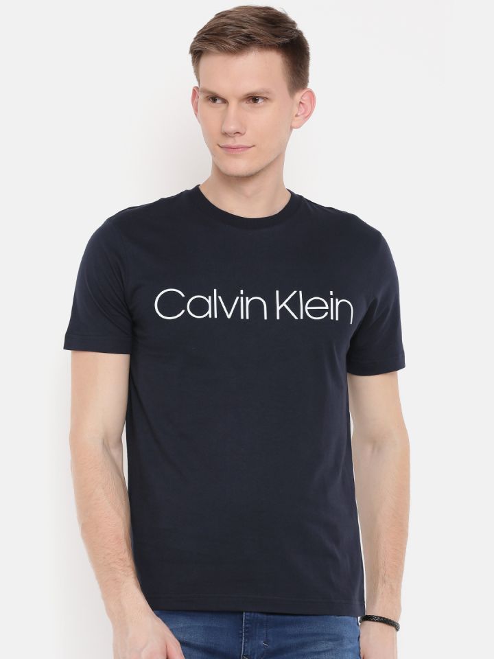 Calvin klein best sale navy t shirt