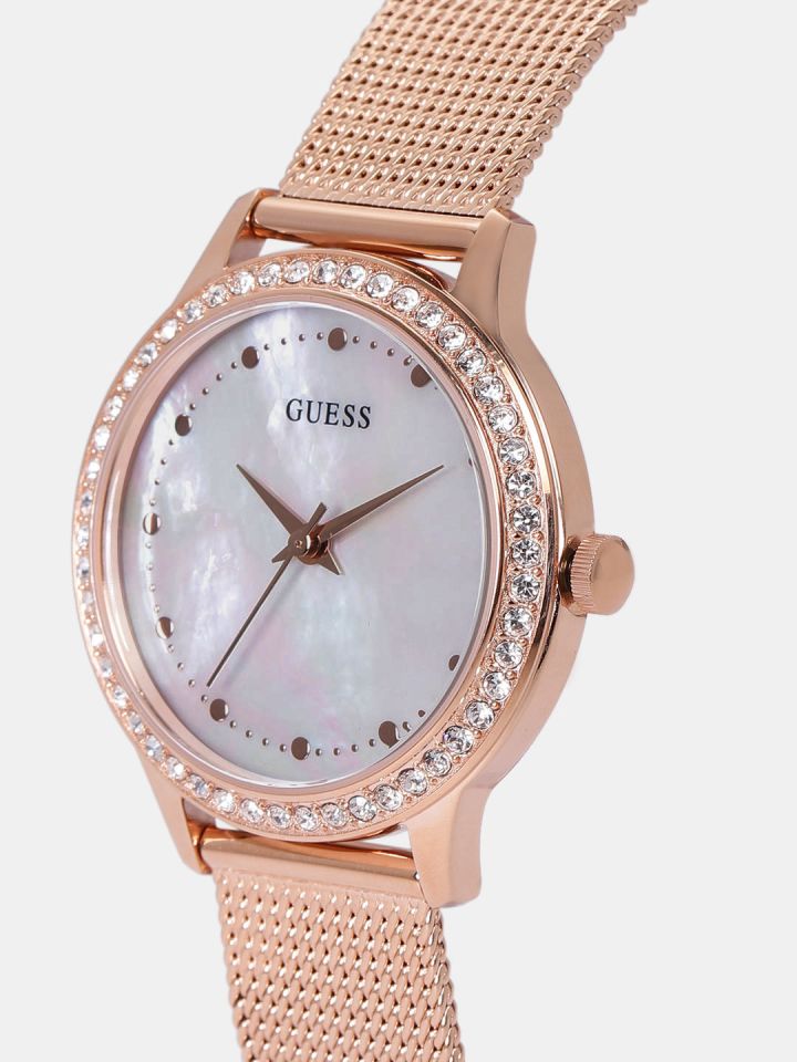 Buy GUESS Women White Analogue Watch W0647L2 Watches for Women