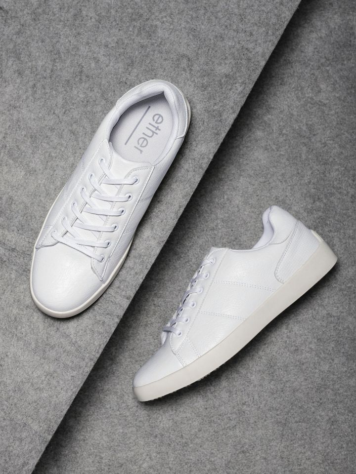 Buy Ether Men White Sneakers Casual Shoes for Men 8521059 Myntra