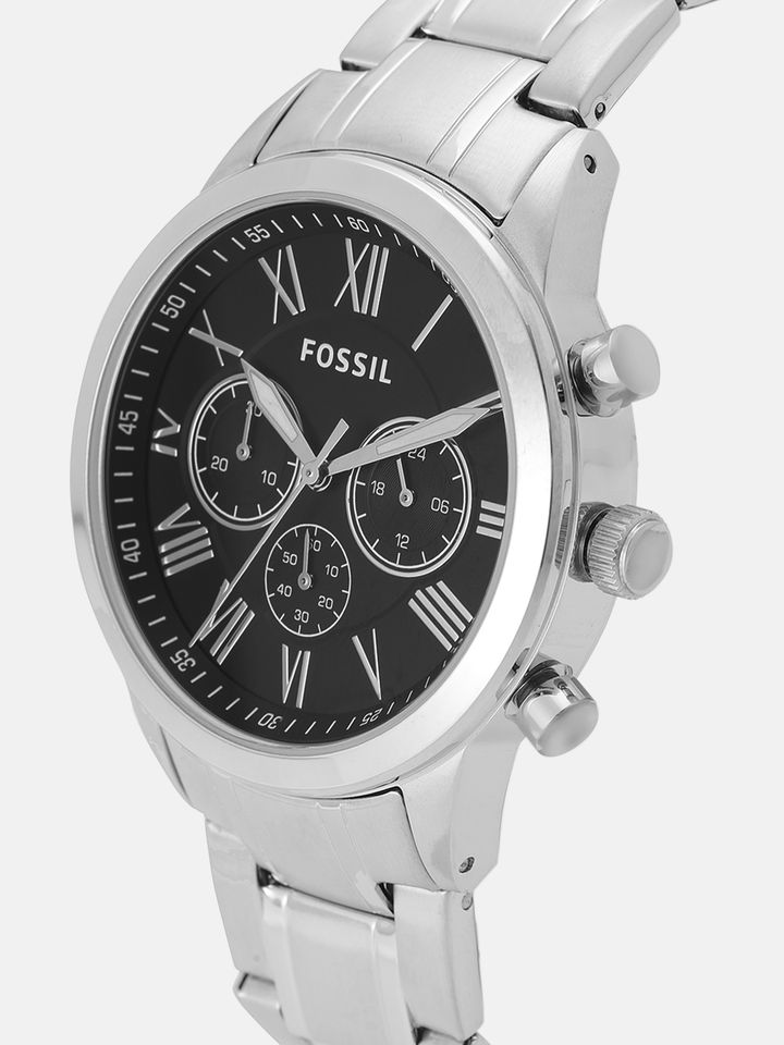 Buy Fossil Men Black Chronograph Watch 