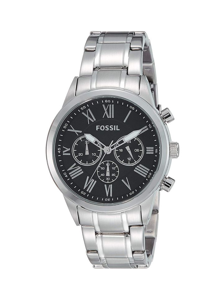 Fossil Men Black Chronograph Watch BQ1742 OR
