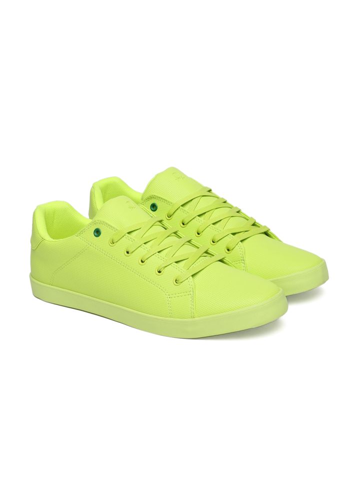 lime green sneakers mens