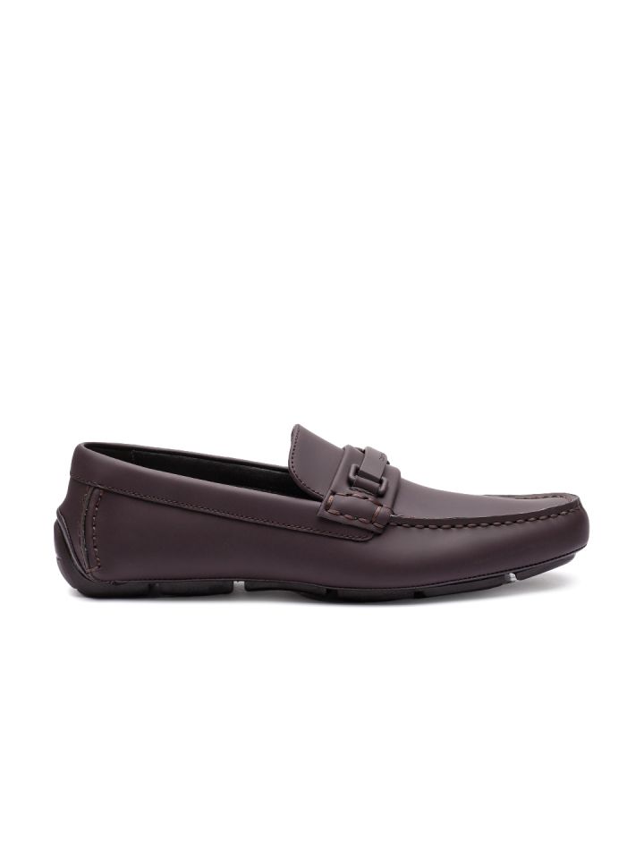 Calvin klein loafers brown new arrivals