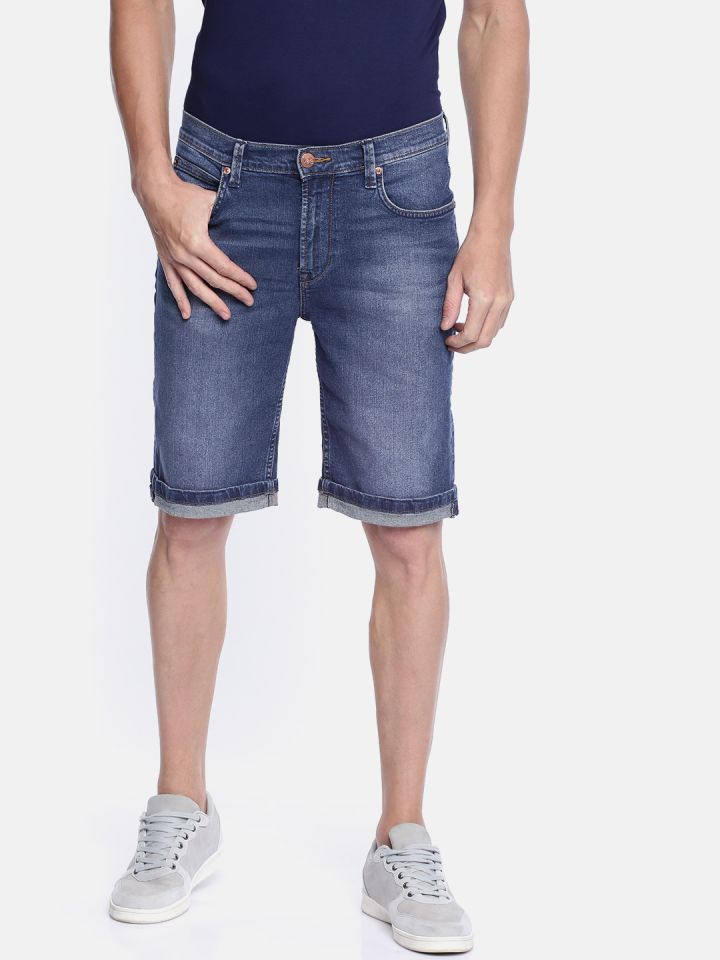 myntra denim shorts