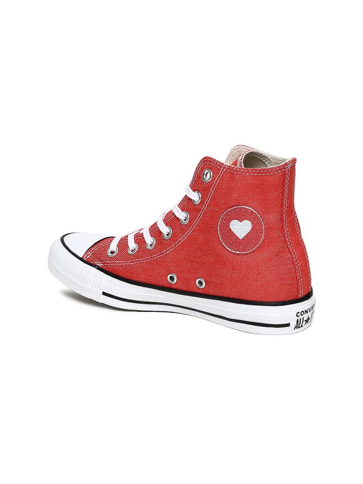 red converse womens