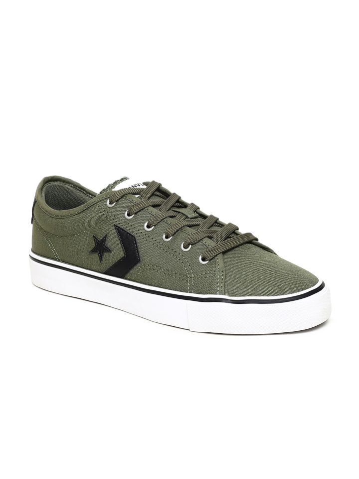 converse olive sneakers