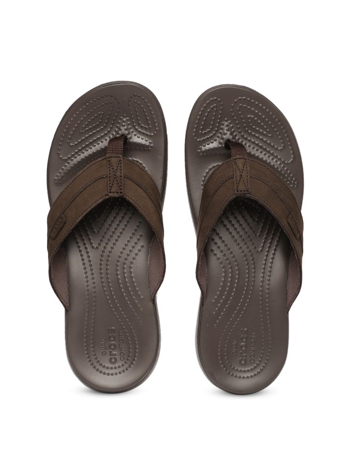 Dual crocs comfort slippers hotsell
