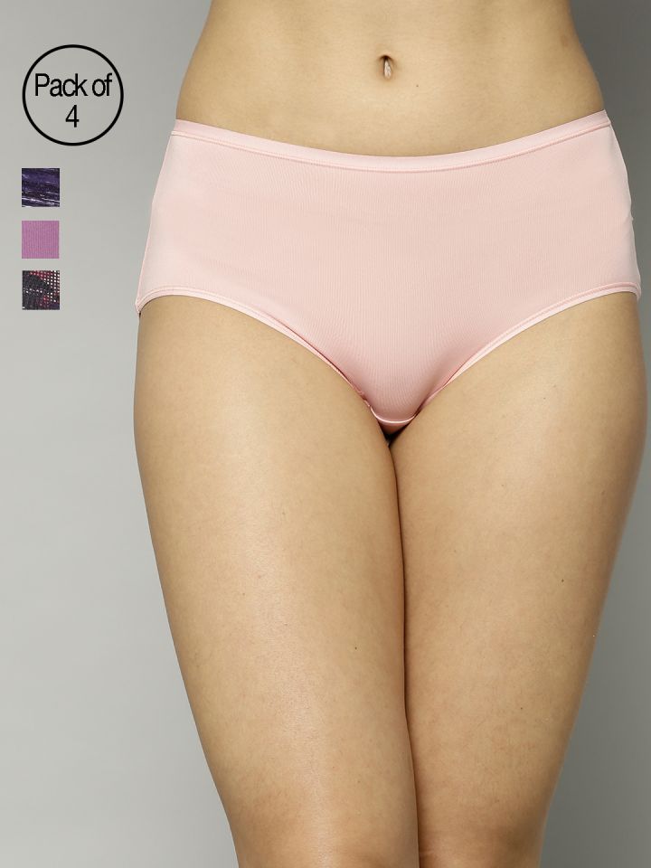 Buy Enamor CR02 Full Coverage Mid Waist Cotton Hipster Panty with