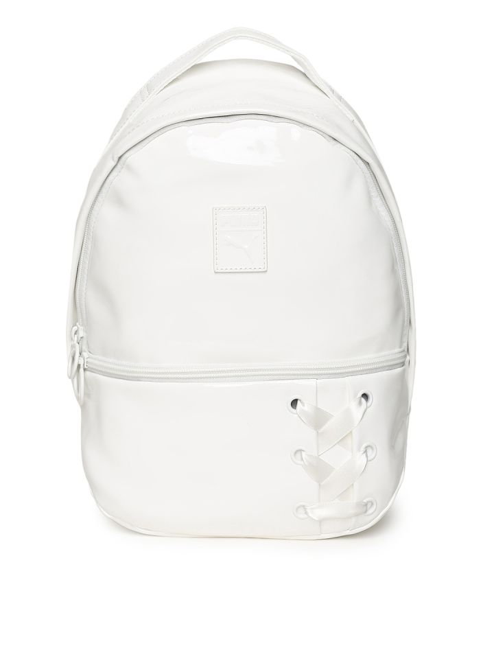 White Solid Prime Archive Backpack 