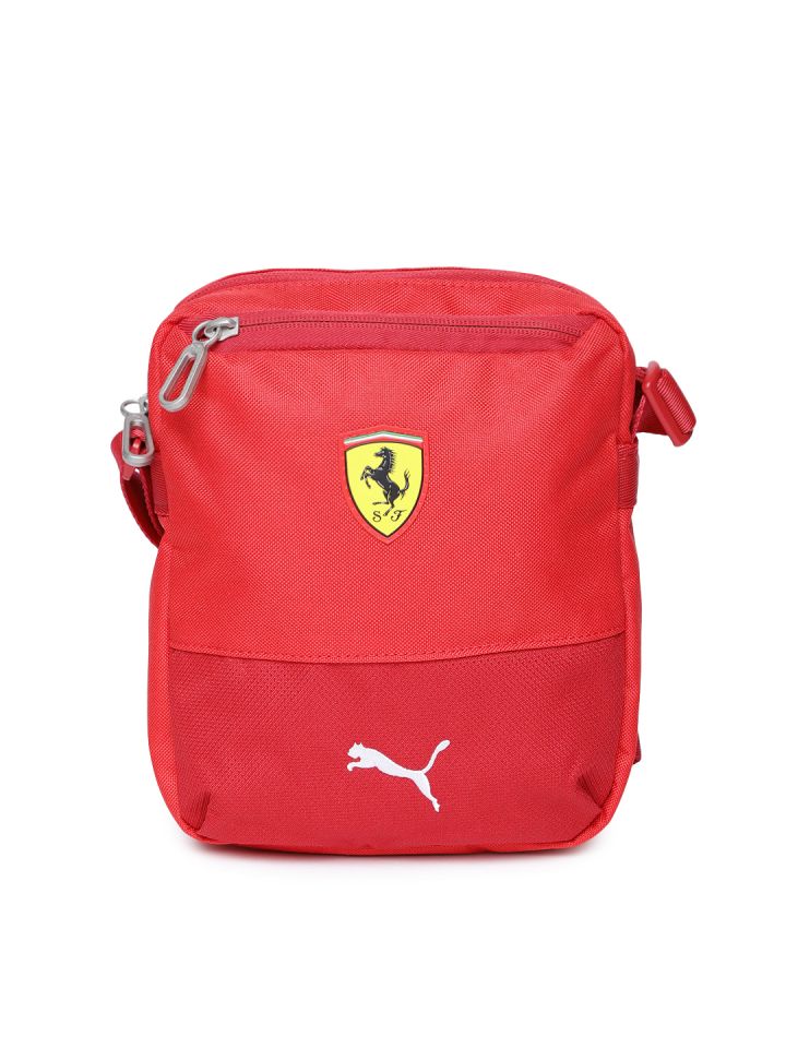 puma shoulder bag red