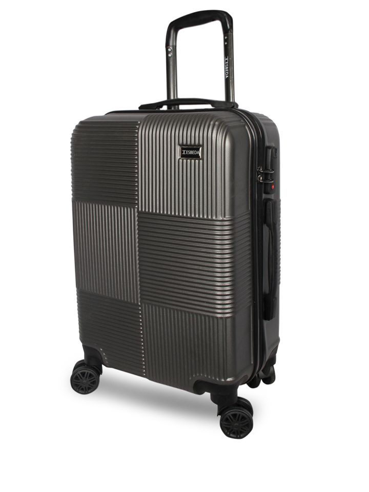 Buy ESBEDA Grey Cabin Medium Trolley Bag Trolley Bag for Unisex