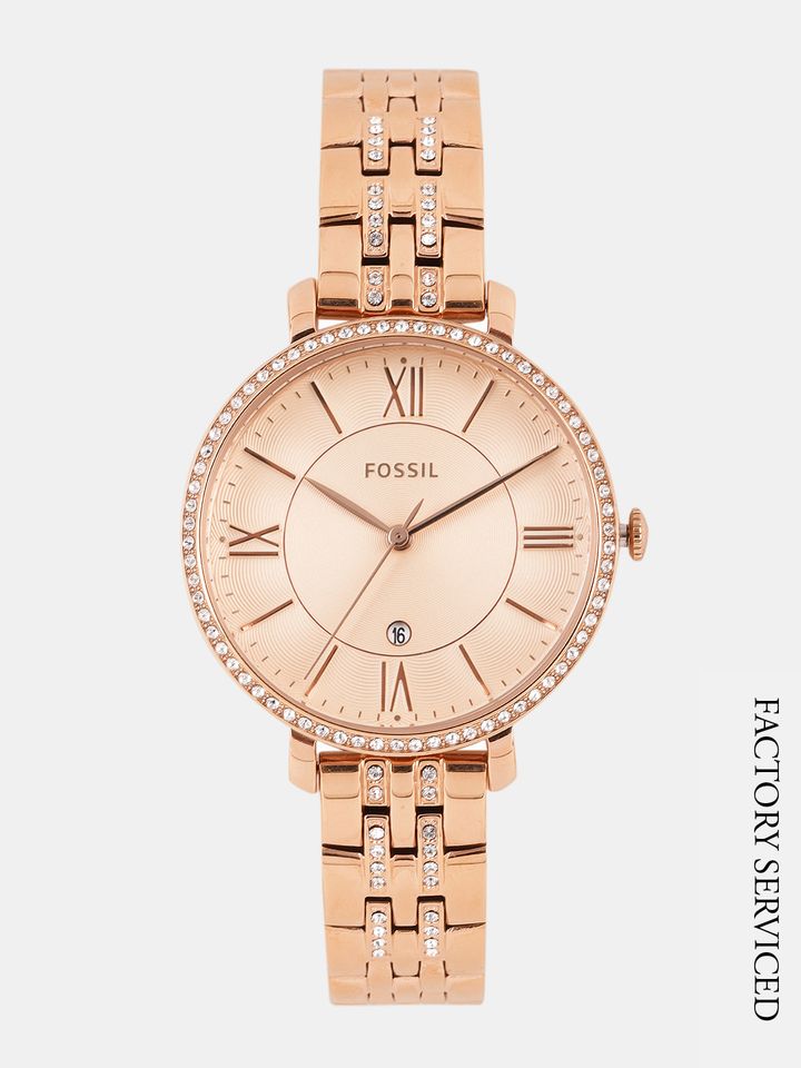 Buy Fossil Women Rose Gold Factory 