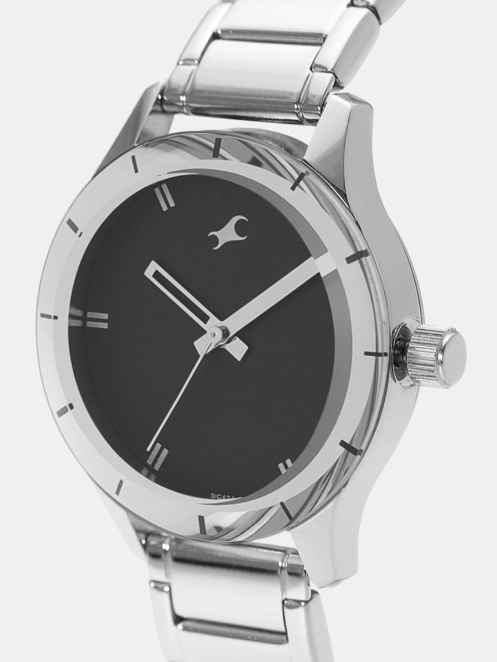 Fastrack Women Charcoal Analogue Watch NK6078SM06