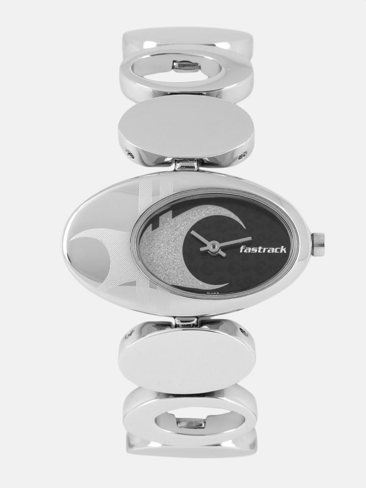 Buy Fastrack Women Black Analogue Watch NK6024SM01 Watches for