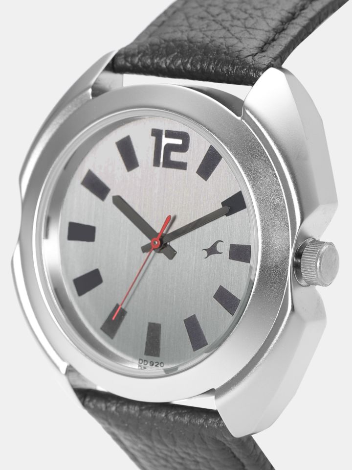 Buy Fastrack Men Silver Toned Assorted Analogue Watch NK3117SL02