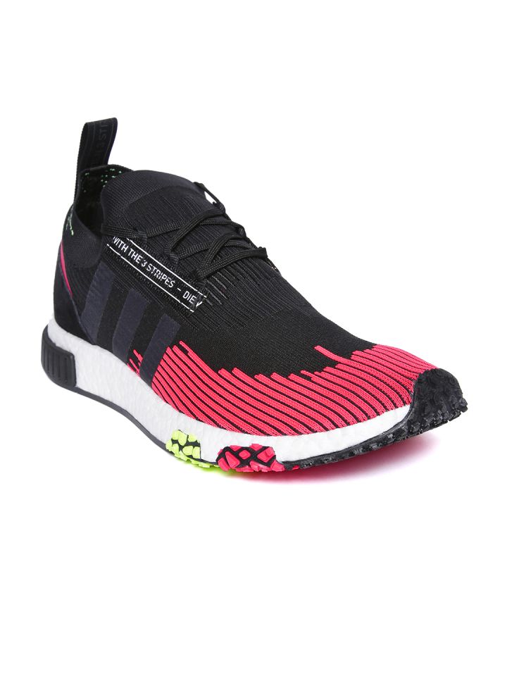 Adidas nmd racer leather white e hotsell amp; core black