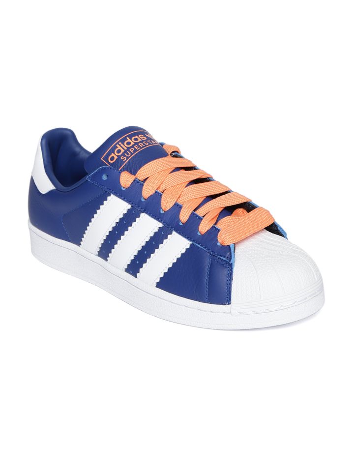 Original superstar 2 bleu top