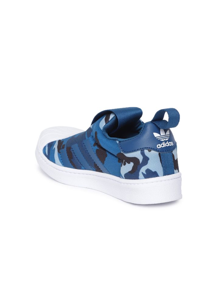 Adidas superstar blue camo sales
