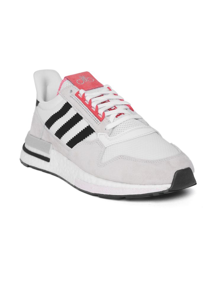 ADIDAS Originals Men Beige White ZX 500 RM Sneakers