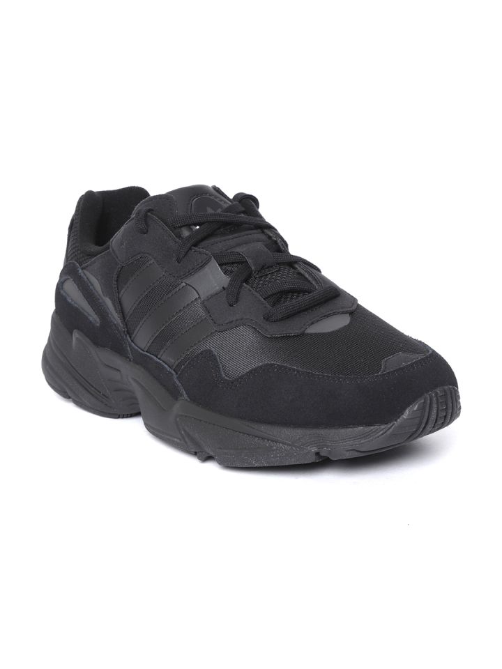 Adidas originals yung black trainers store