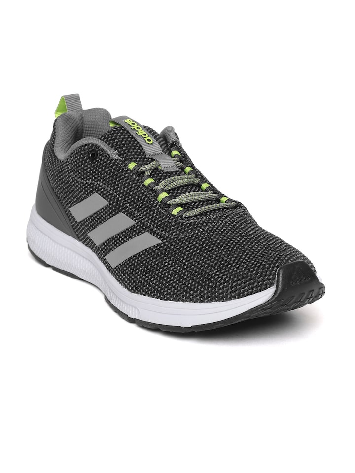 adidas charcoal running shoes
