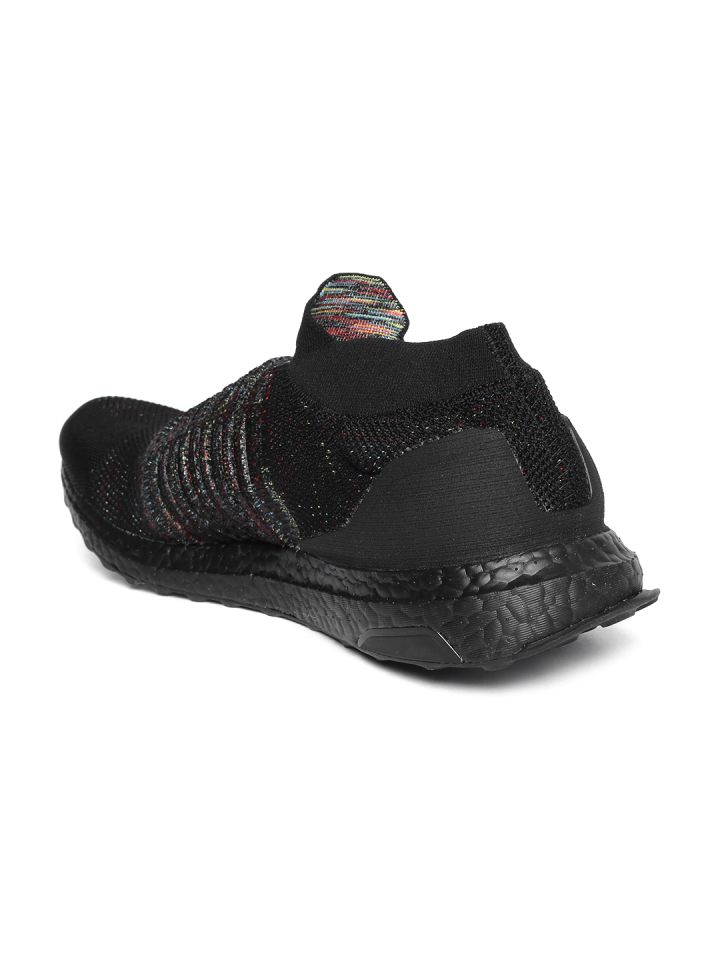 Buy ADIDAS Men Black Ultraboost Laceless Running Shoes Sports