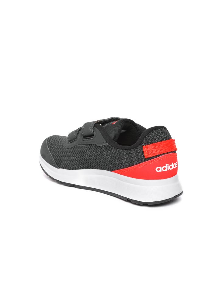 ADIDAS Boys Black Glick Running Shoes 