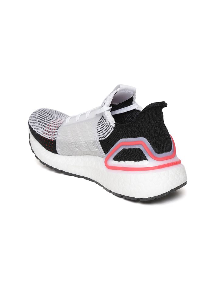Adidas women's ultraboost sales 19 running shoes black/white