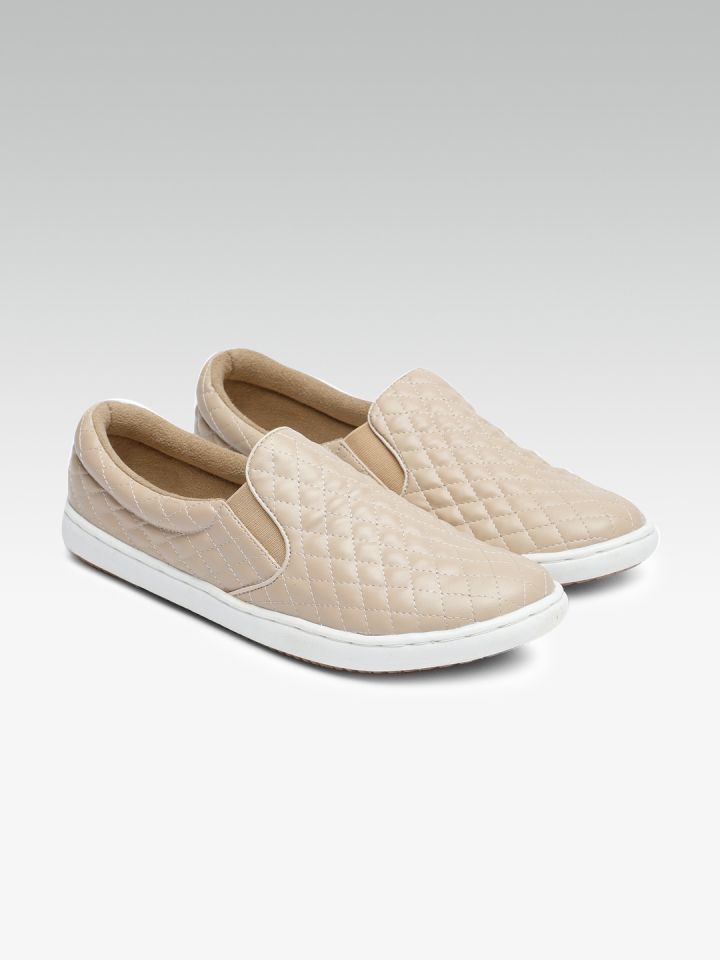 womens beige slip on sneakers