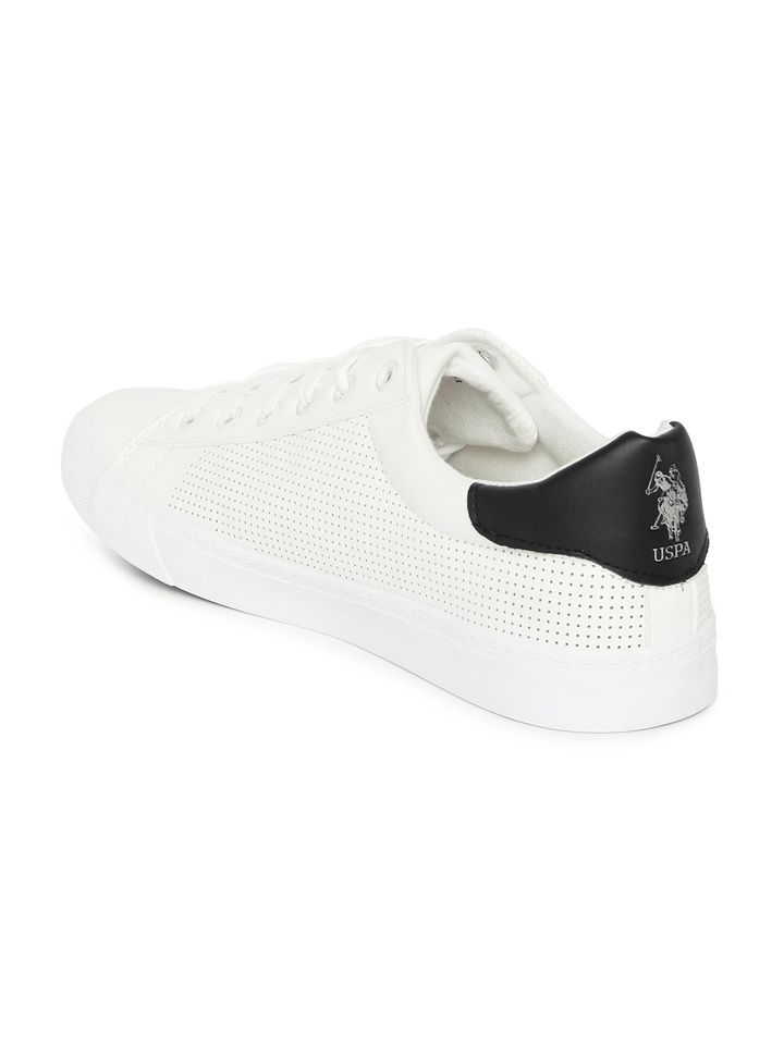 uspa white sneakers