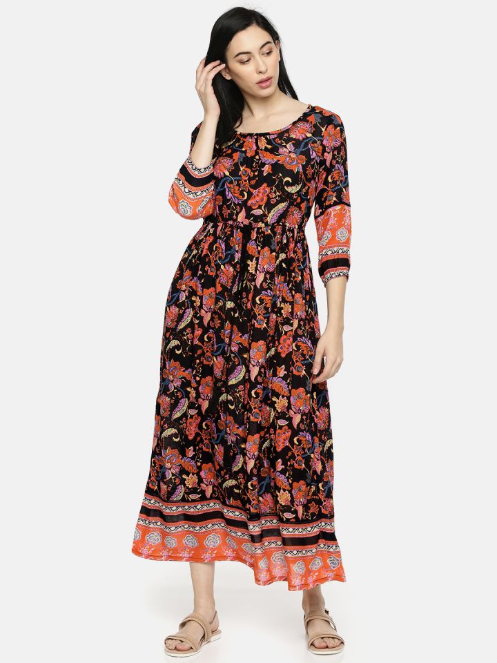 Myntra maxi kurti deals