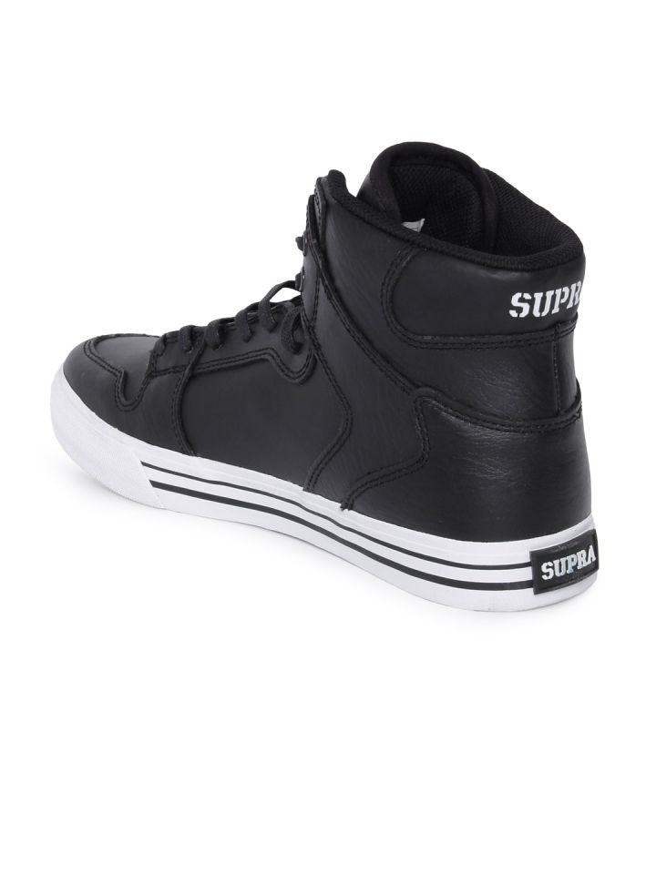 Supra black high new arrivals top sneakers