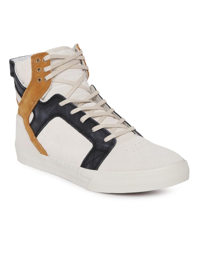 casual high top suede sneakers