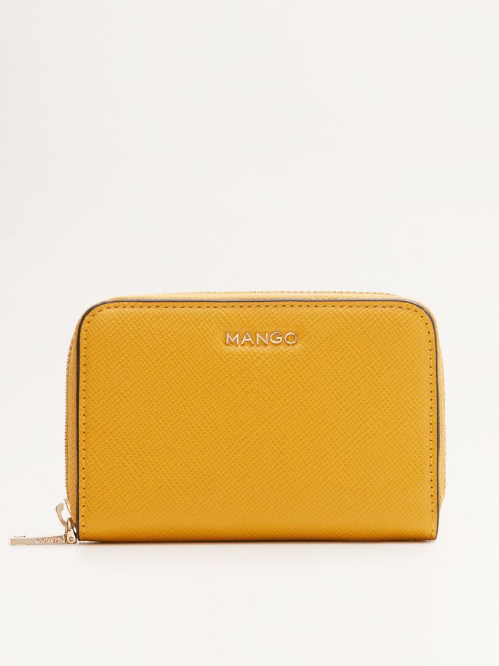 Mustard yellow discount wallets