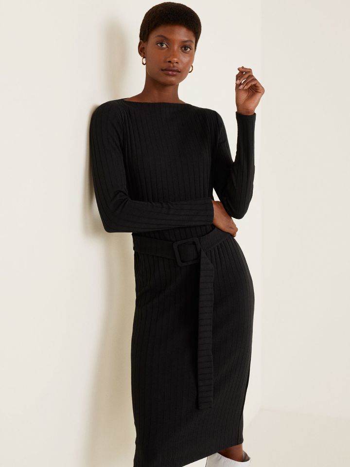 Mango black hot sale dress 2019