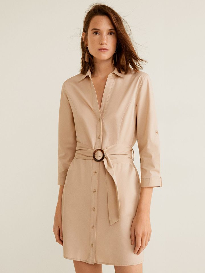 Mango shirtdress clearance