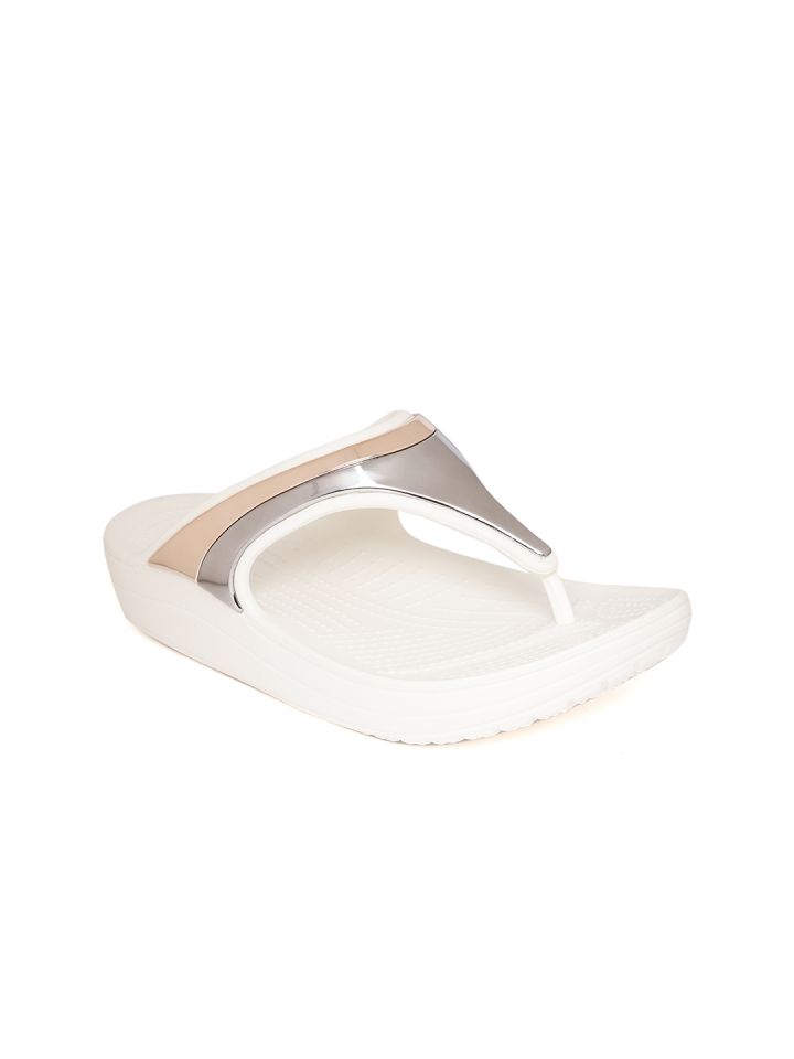 Rose gold metallic best sale crocs