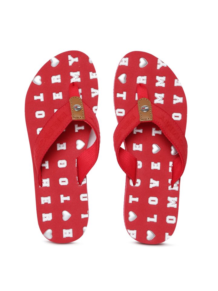 tommy hilfiger thong flip flops