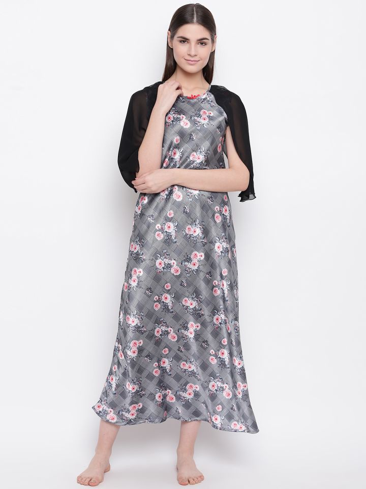 Myntra night dress cotton sale