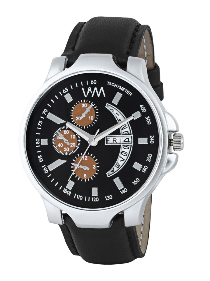 Buy WM Men Black Analogue Watch DDWM 088 Watches for Men 8696643